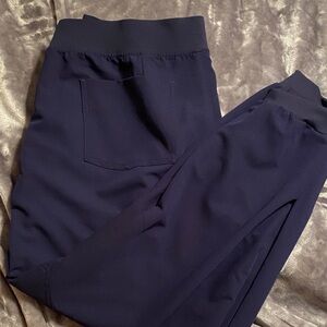 Navy Blue Figs Zamora Jogger Scrubs